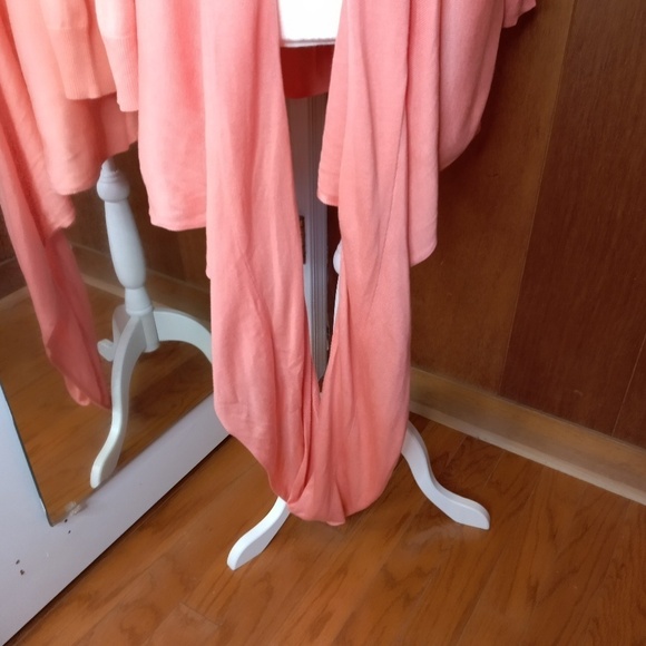 NEW YORK & COMPANY Peach Cardigan - Picture 5 of 7